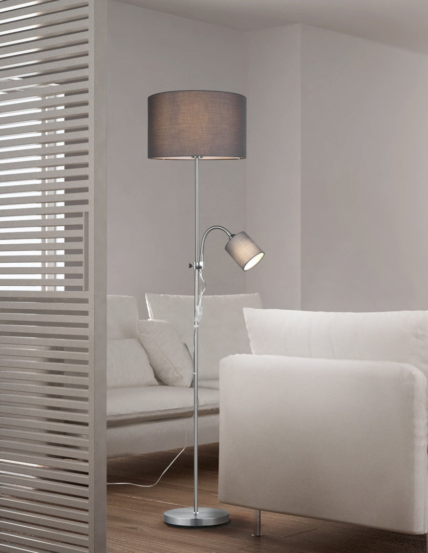 Owen  - Floor lamp - Grey - Reality