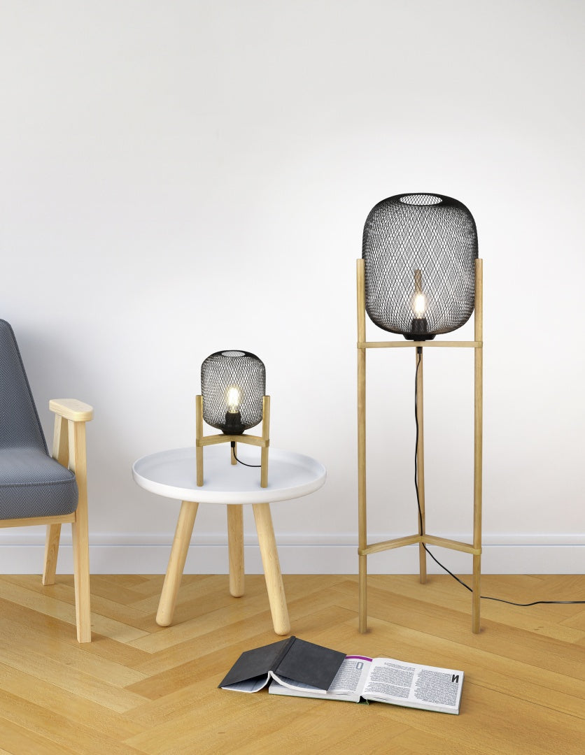 Calimero  - Floor lamp - Black Matt - Reality