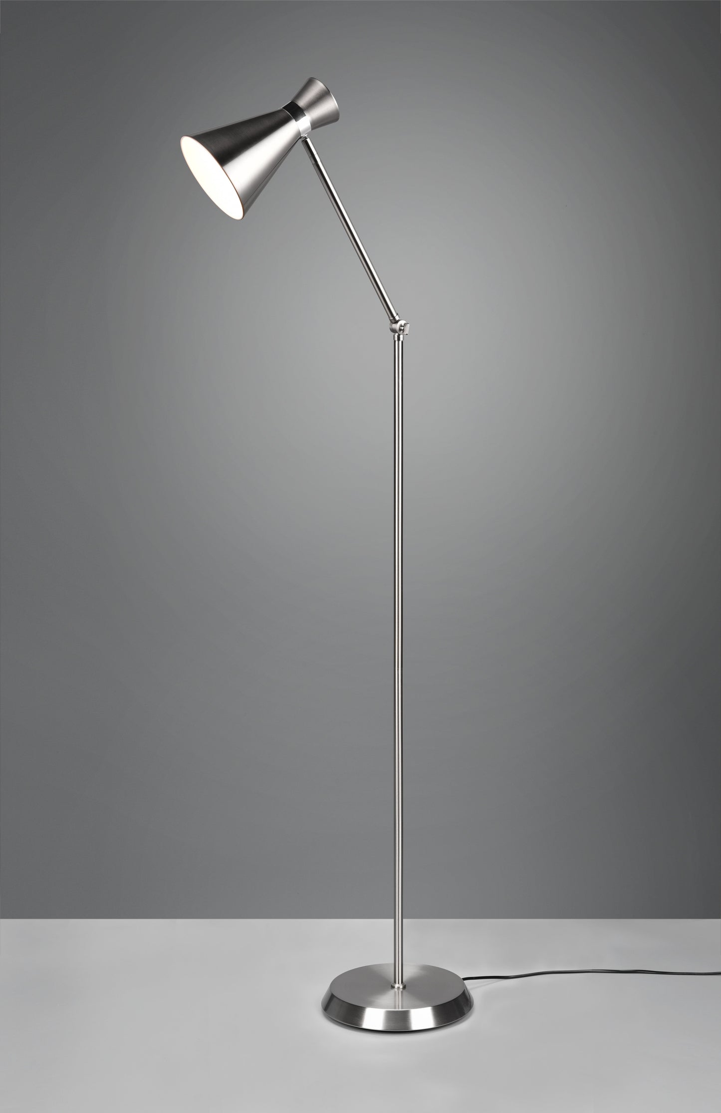 Enzo  - Floor lamp - Nickel Matt - Reality