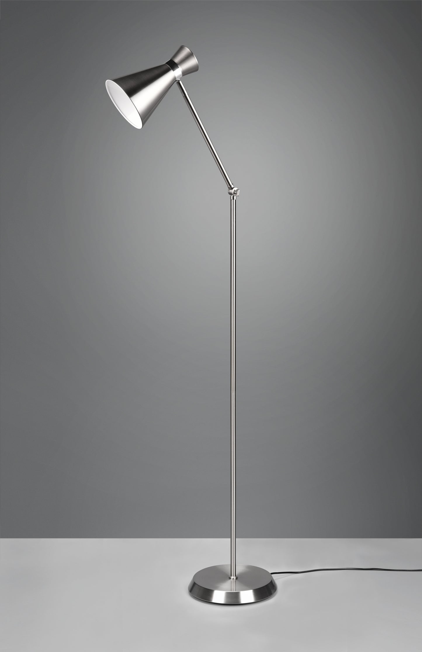 Enzo  - Floor lamp - Nickel Matt - Reality