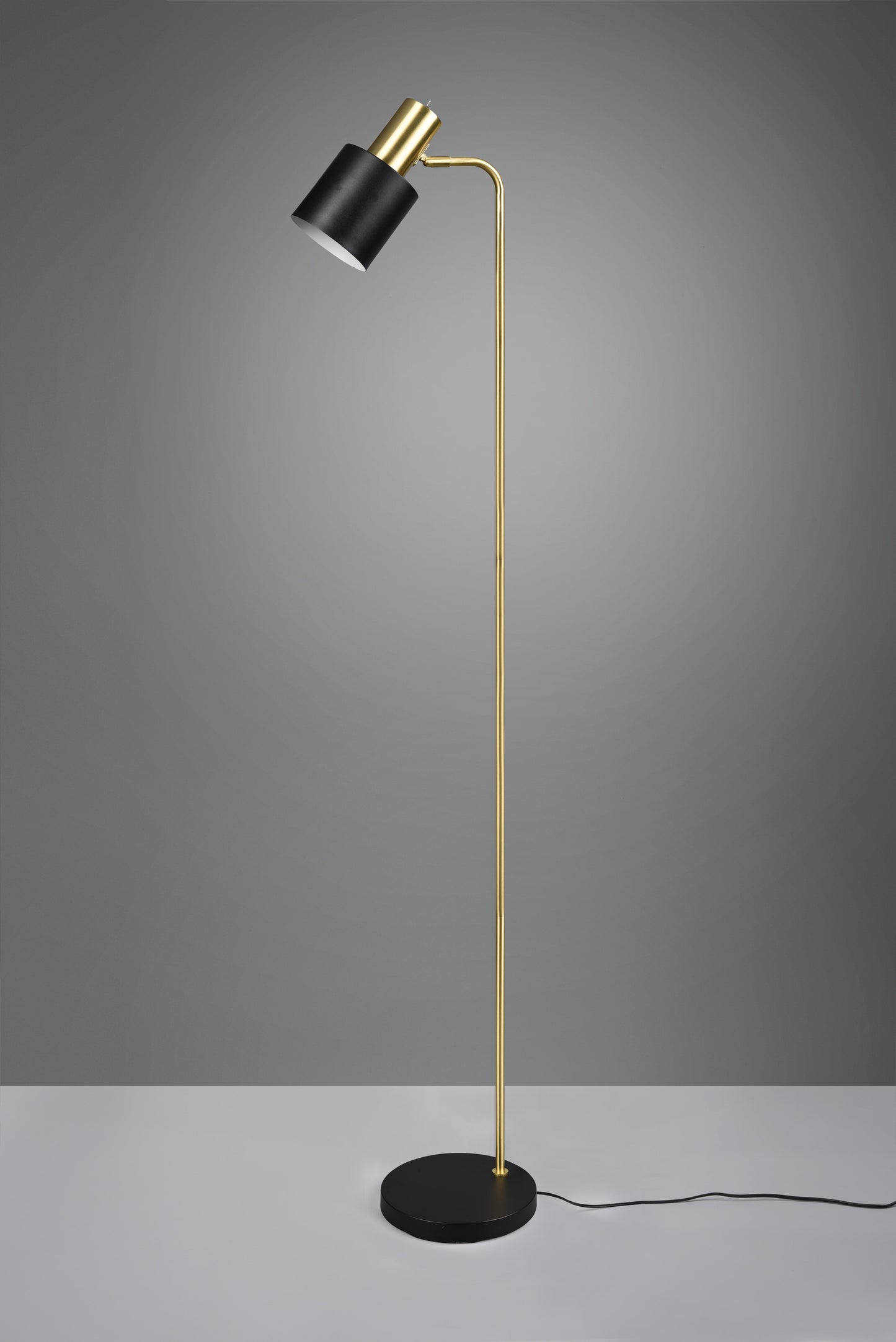 Adam  - Floor lamp - Black - Gold - Reality