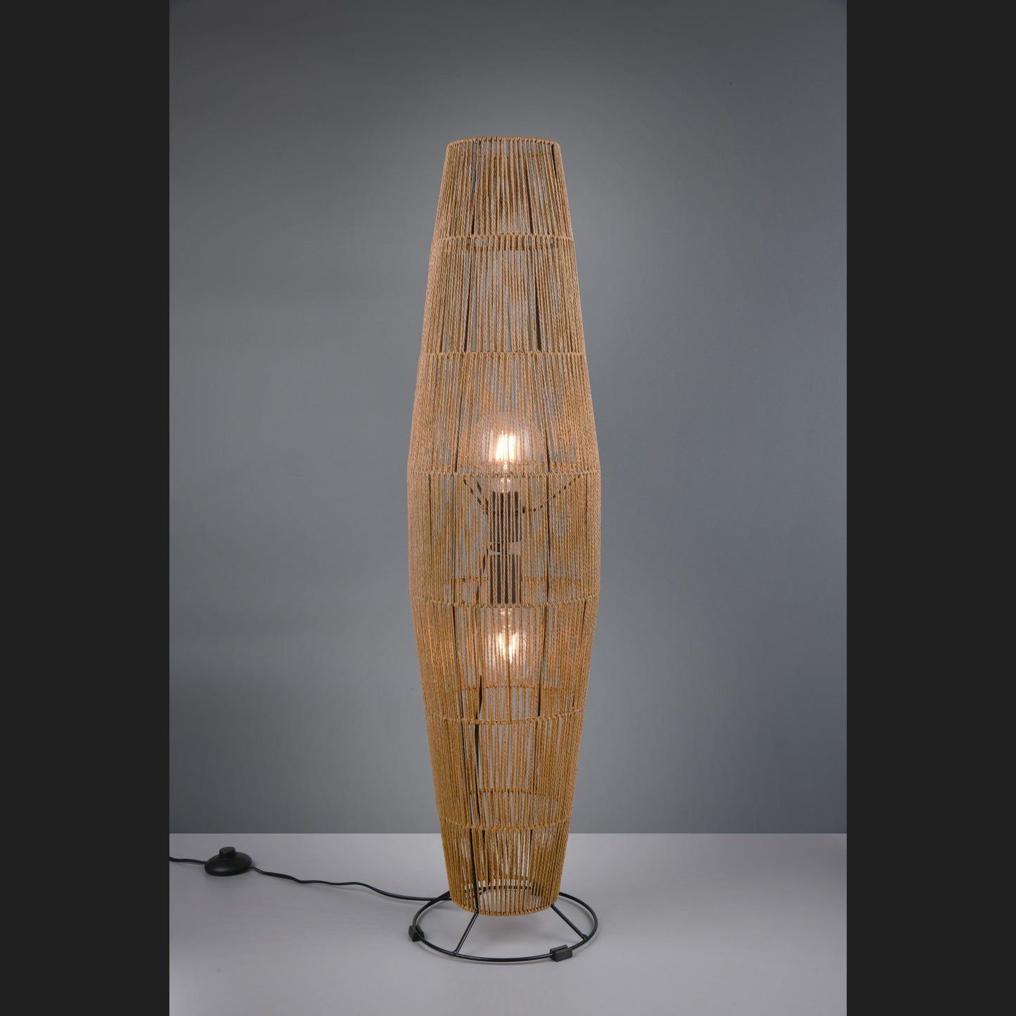 Miki  - Floor lamp - Brown - Reality