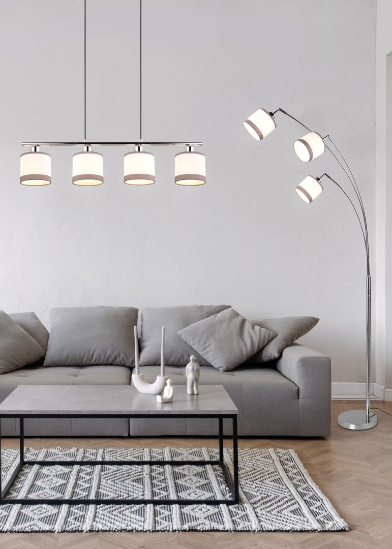 Davos  - Floor lamp - White - Reality