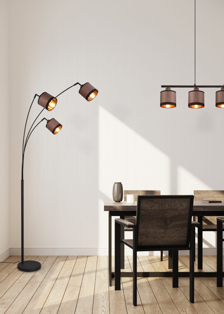 Davos  - Floor lamp - Taupe - Reality