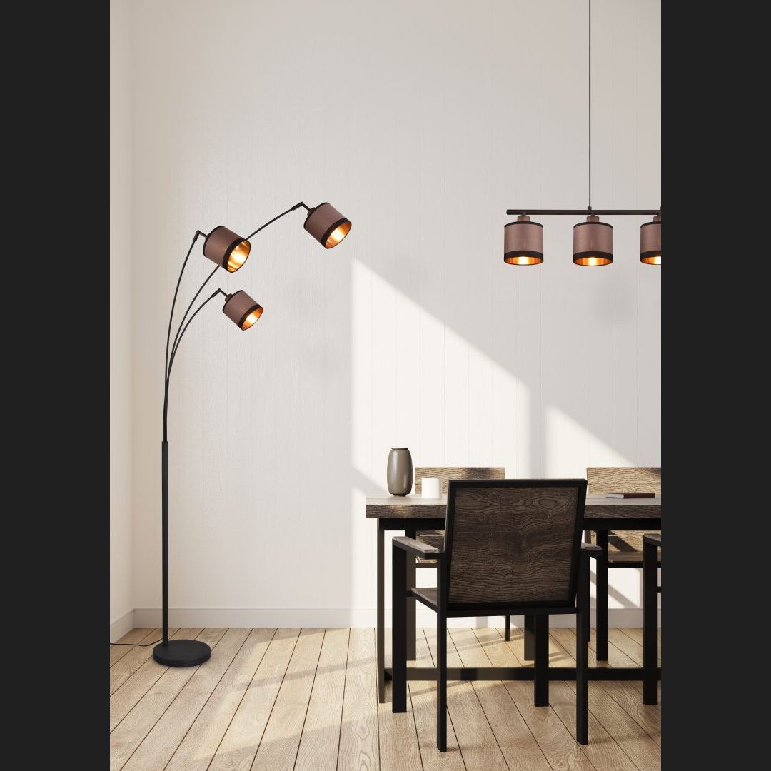 Davos  - Floor lamp - Taupe - Reality