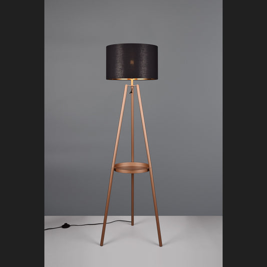 Colette  - Floor lamp - Black - Gold - Reality