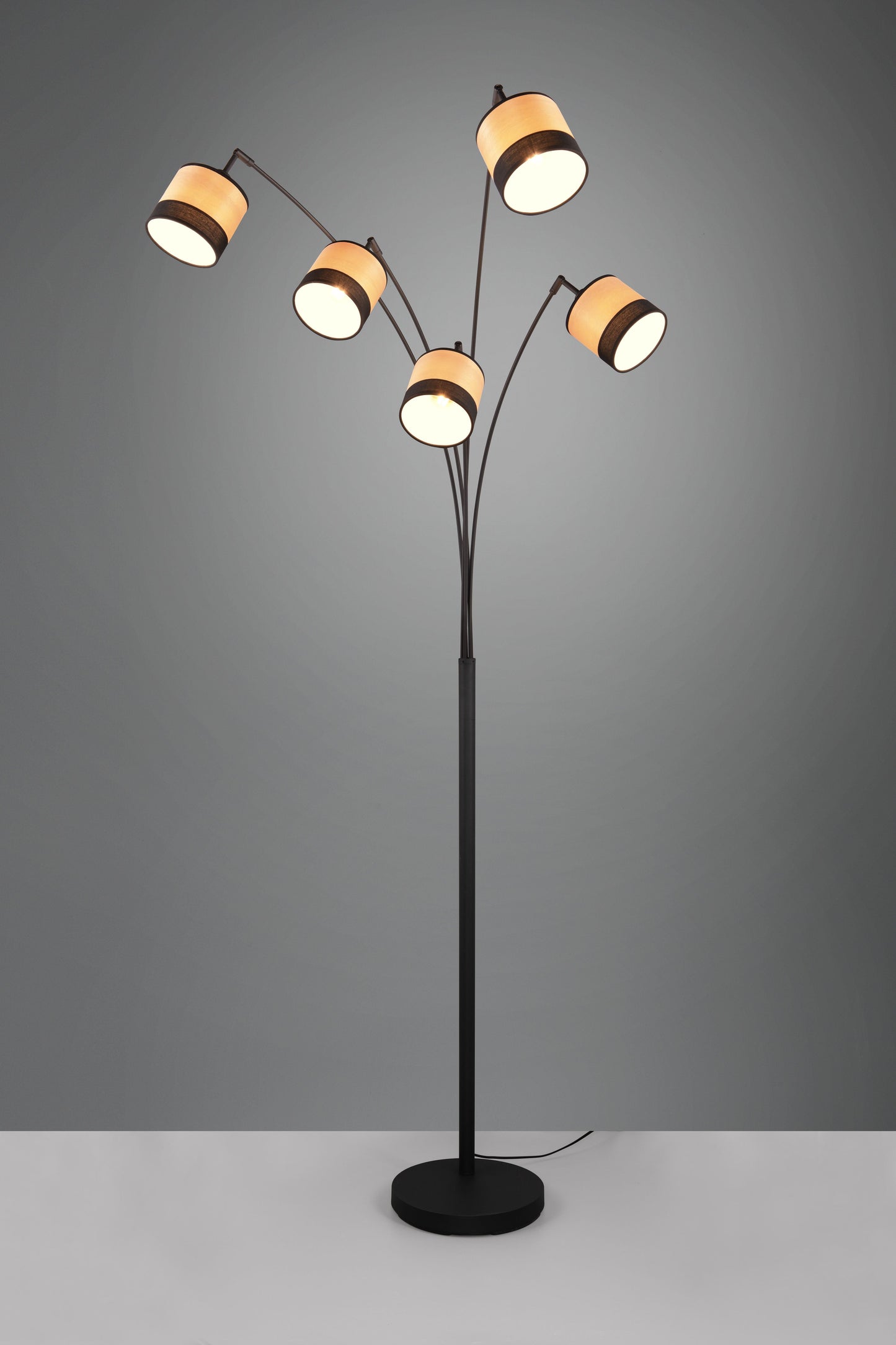 Bolzano  - Floor lamp - Wood Imitation - Reality