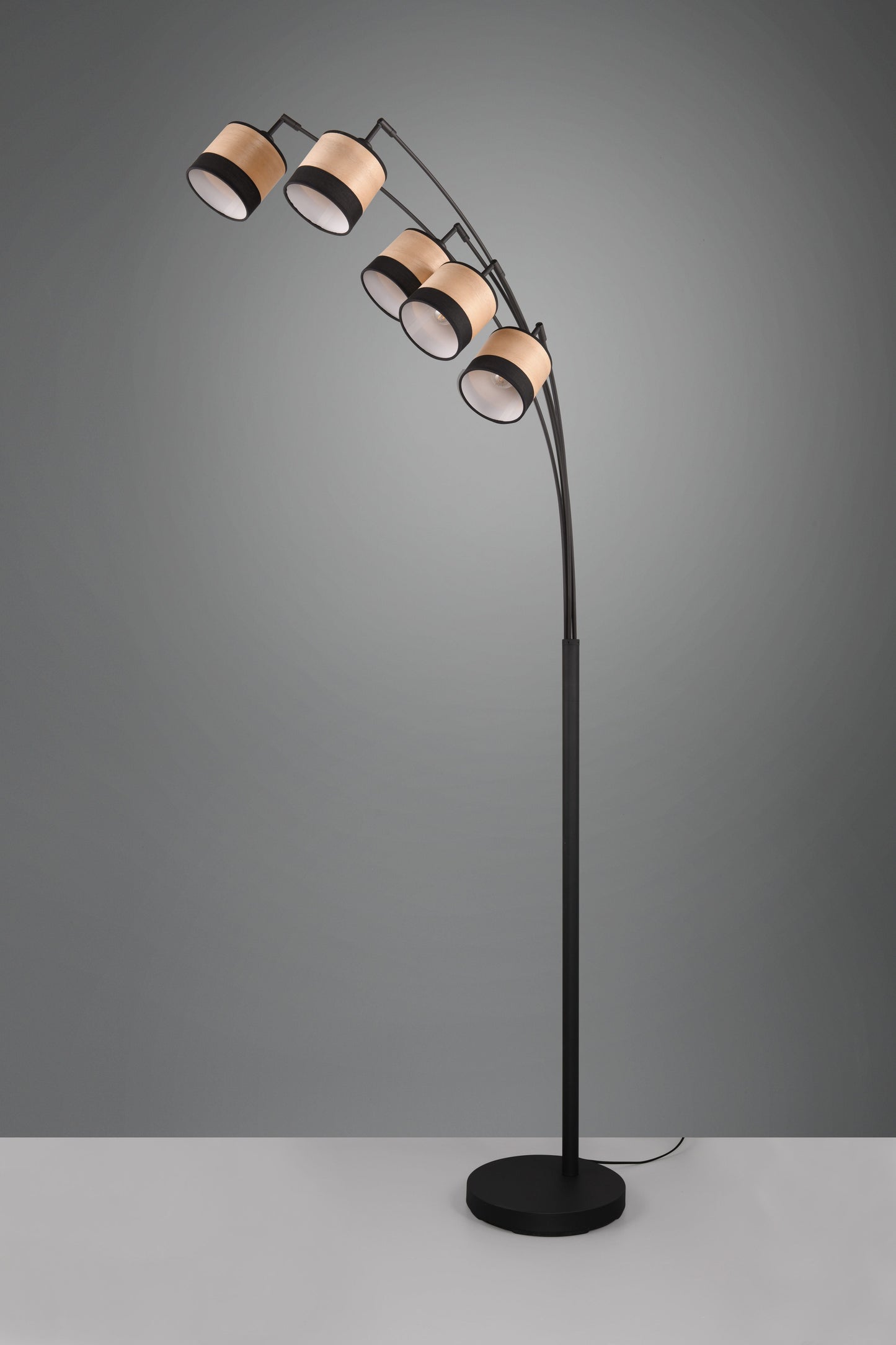 Bolzano  - Floor lamp - Wood Imitation - Reality