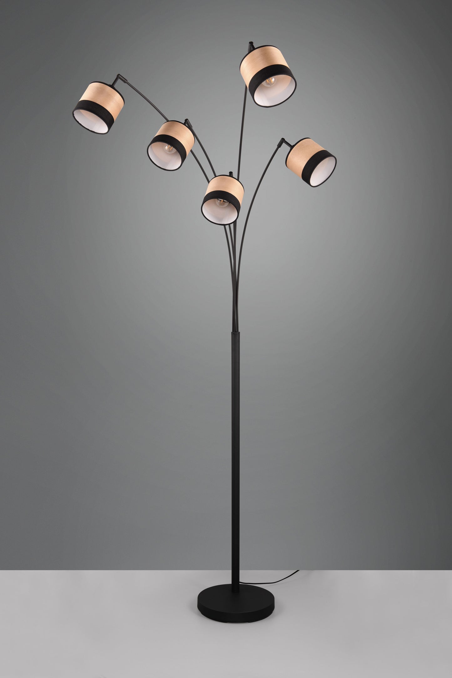 Bolzano  - Floor lamp - Wood Imitation - Reality