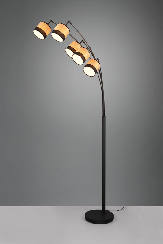 Bolzano  - Floor lamp - Wood Imitation - Reality