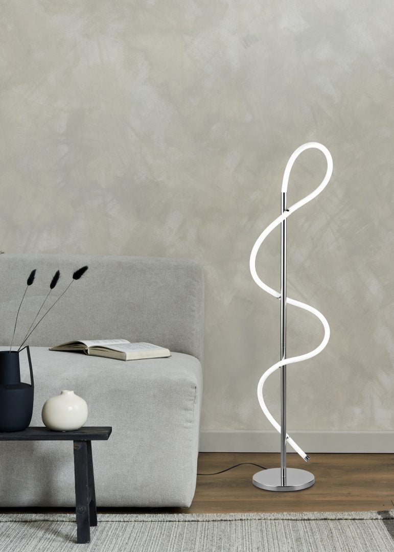 Argos  - Floor lamp - Chrome - Reality