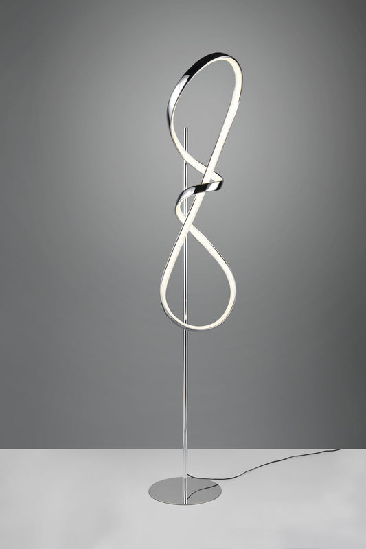 Padua  - Floor lamp - Chrome - Reality