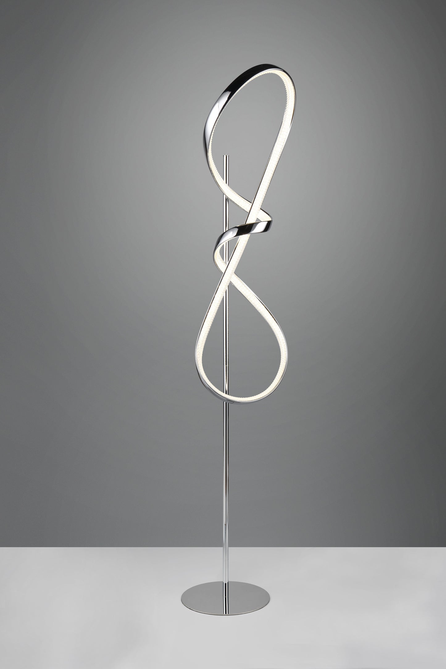 Padua  - Floor lamp - Chrome - Reality