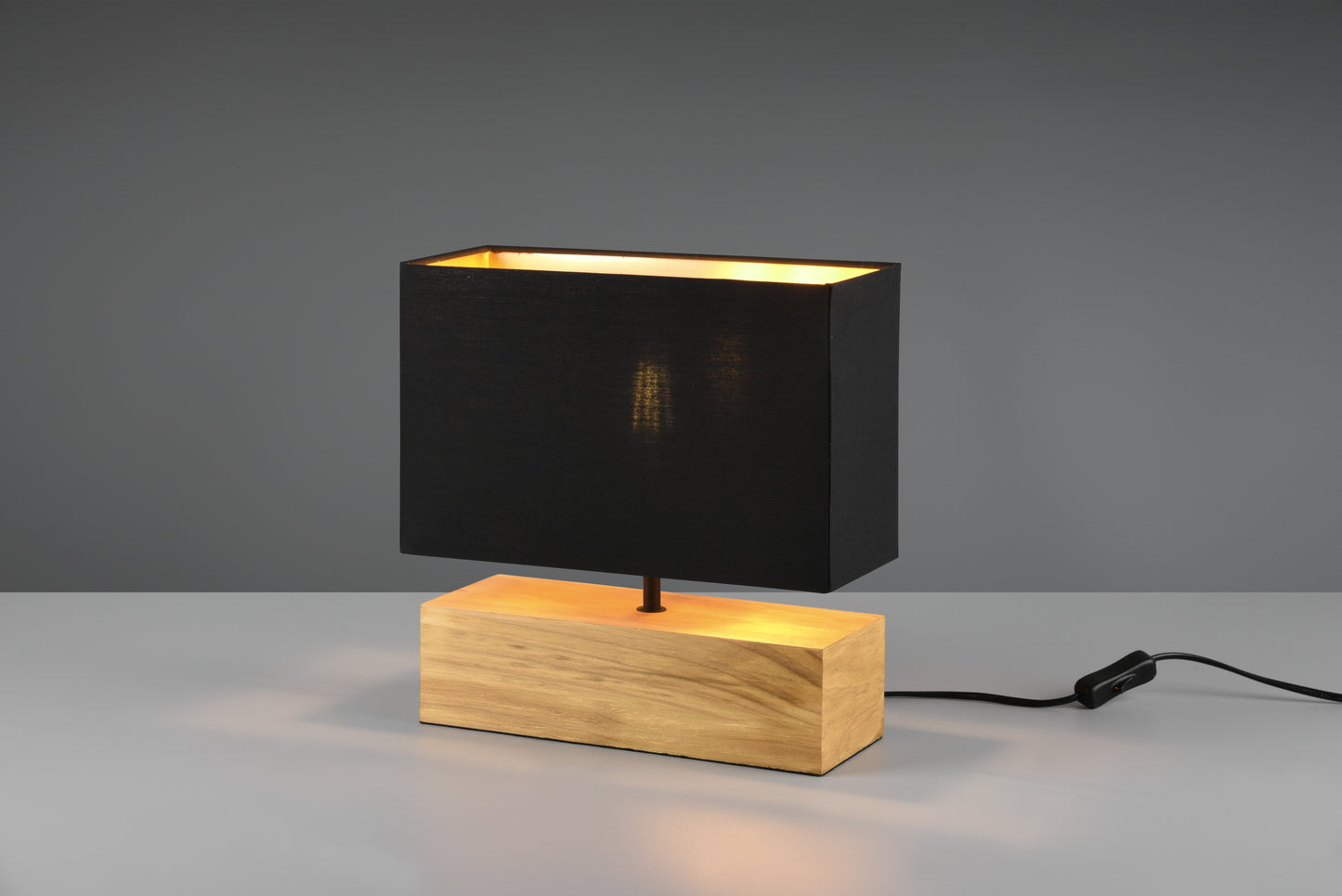 Woody  - Table lamp - Black - Gold - Reality