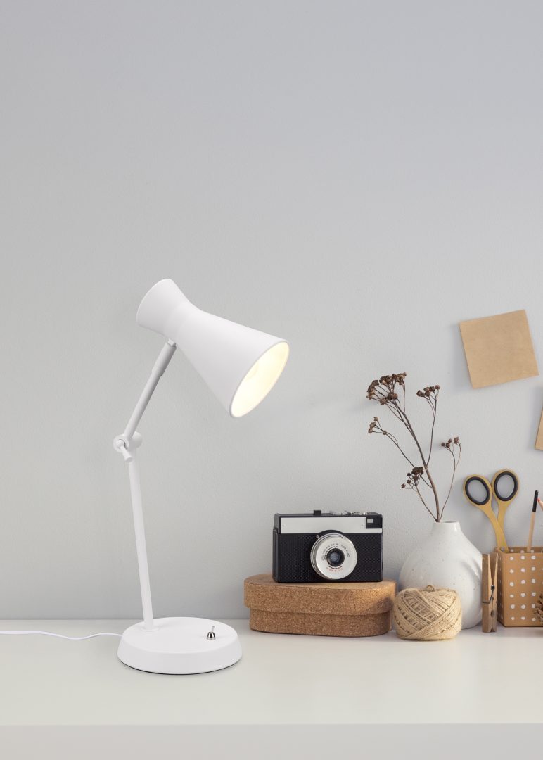 Enzo  - Table lamp - White Matt - Reality