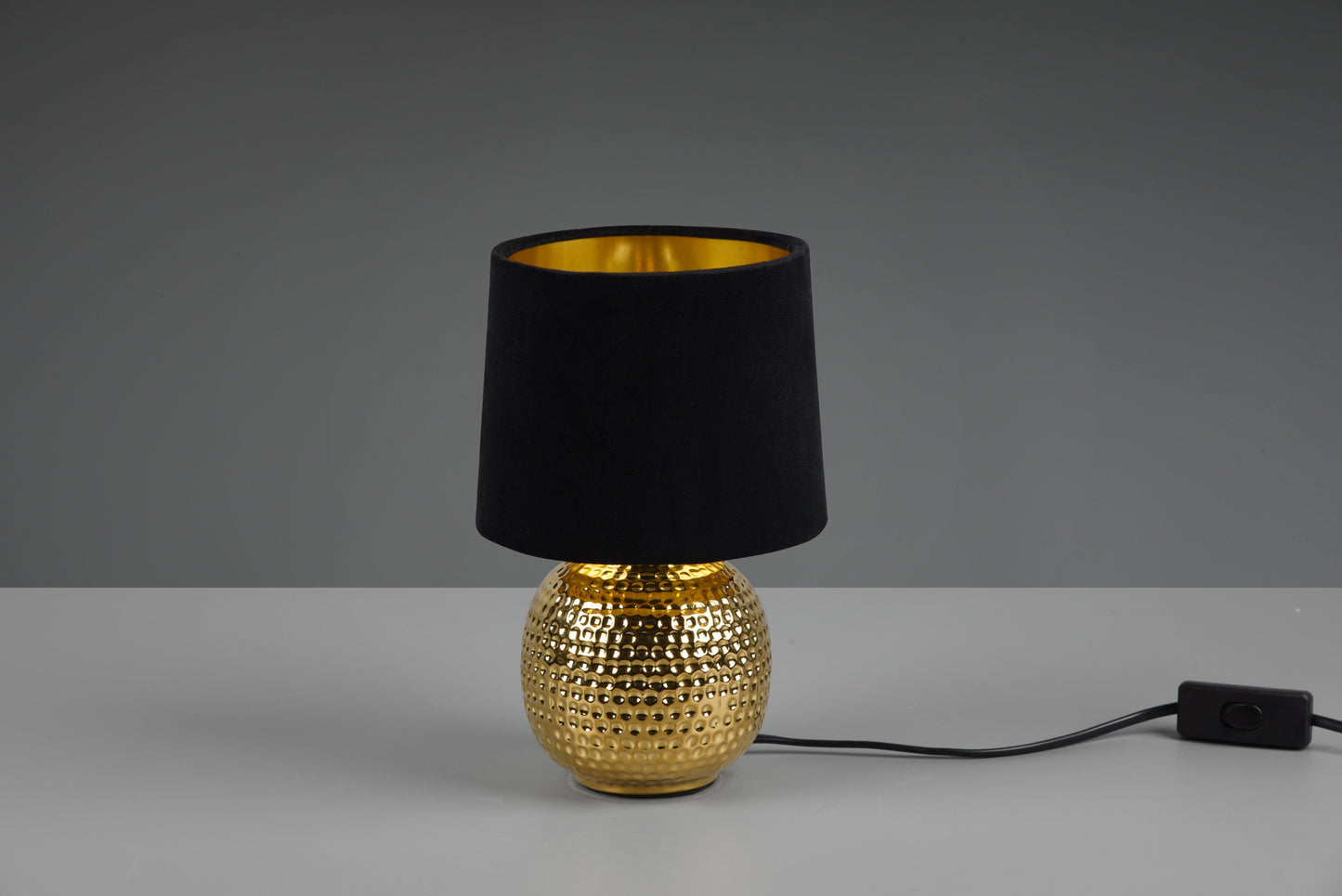 Sophia  - Table lamp - Black - Gold - Reality