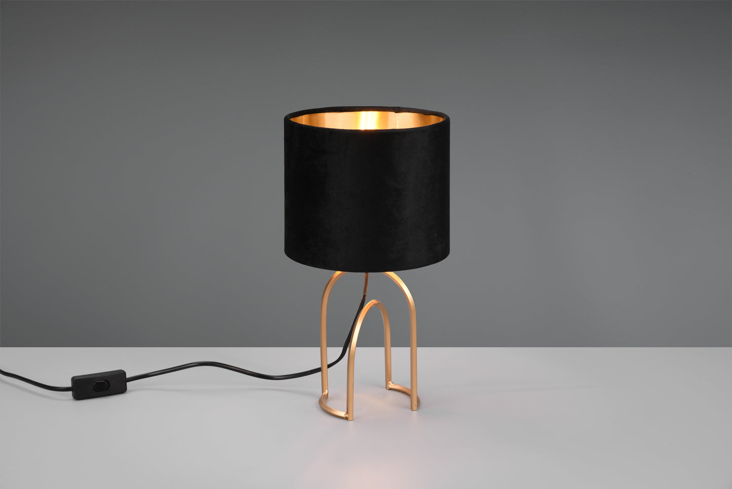 Grace  - Table lamp - Black - Gold - Reality