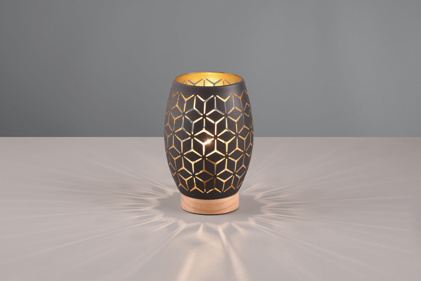 Bidar  - Table lamp - Black - Gold - Reality