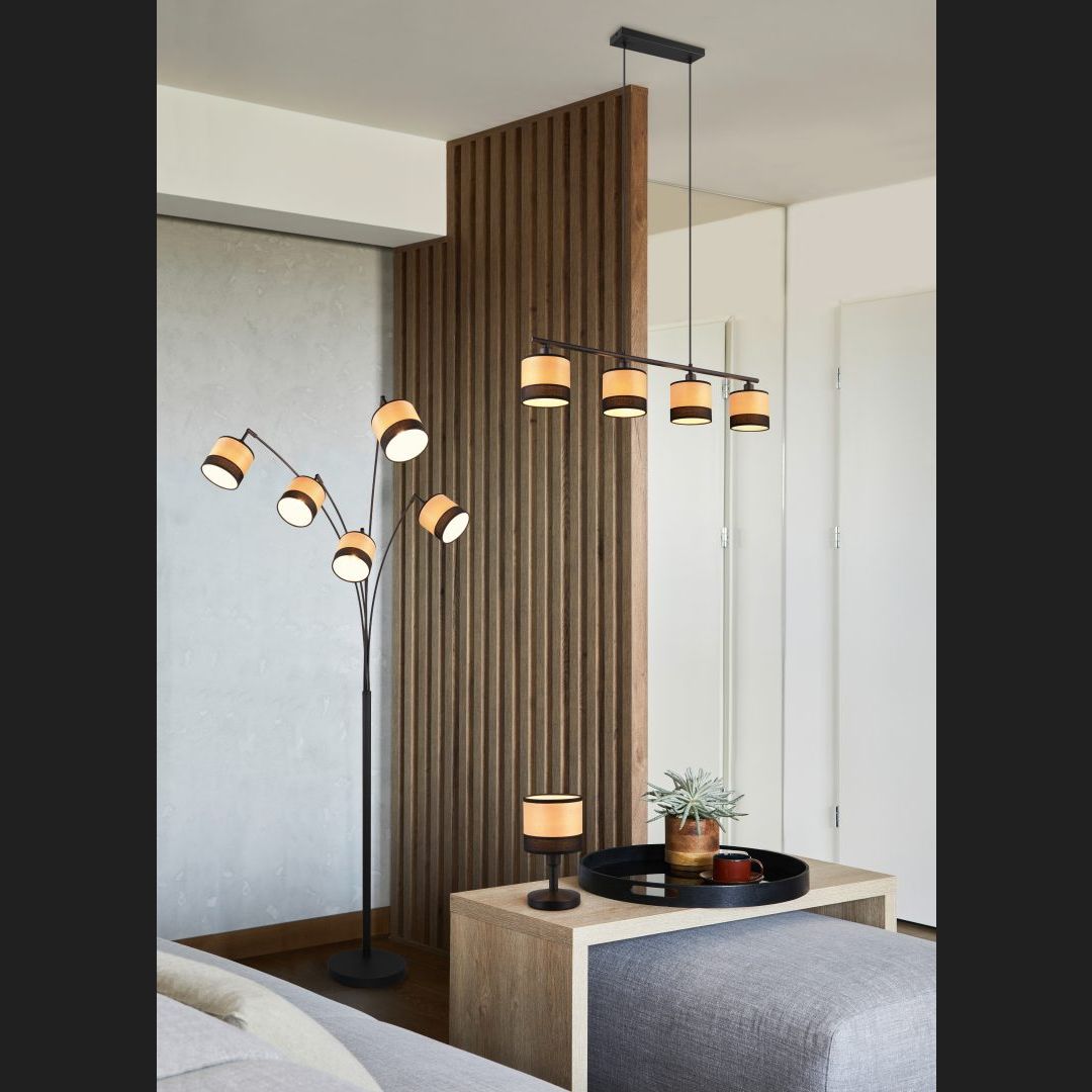 Bolzano  - Table lamp - Wood Imitation - Reality