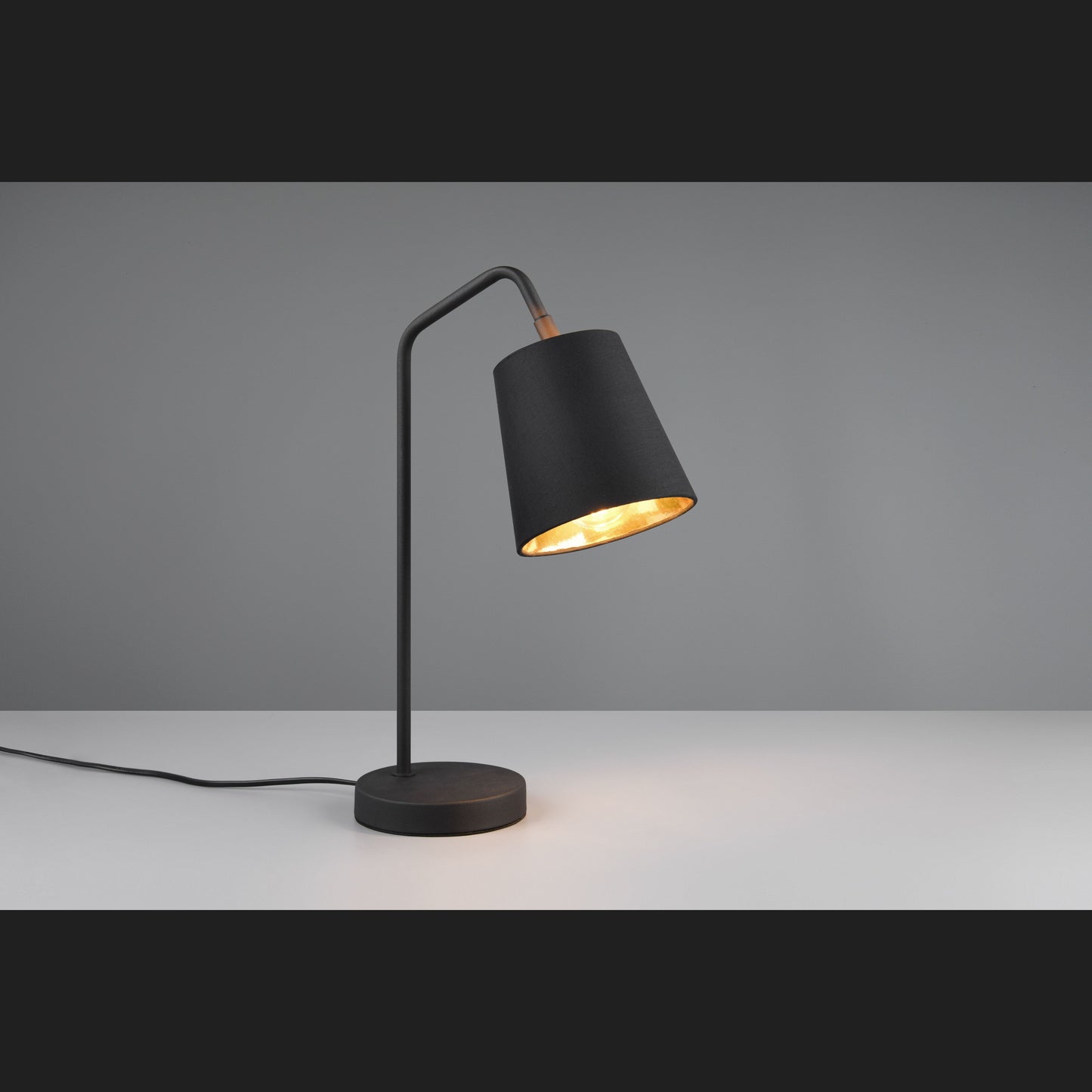 Buddy  - Table lamp - Black - Gold - Reality