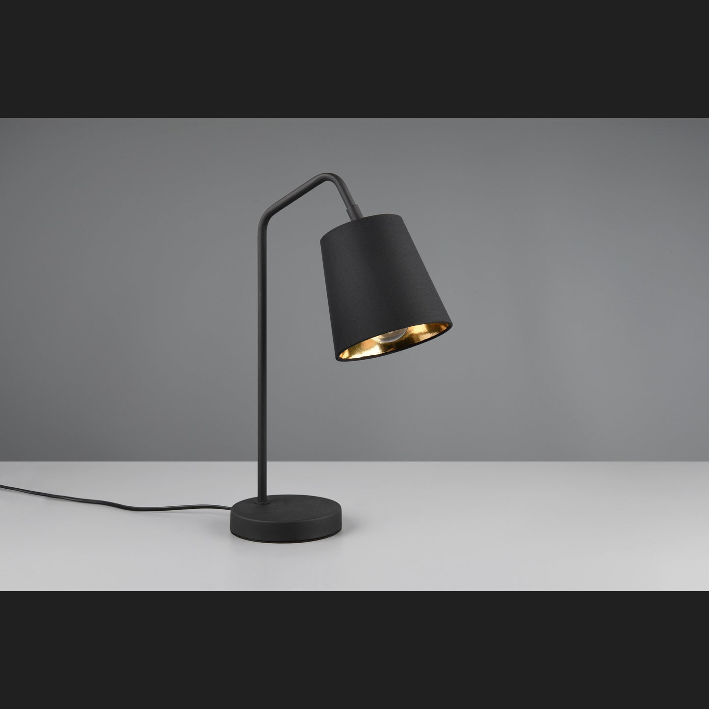 Buddy  - Table lamp - Black - Gold - Reality