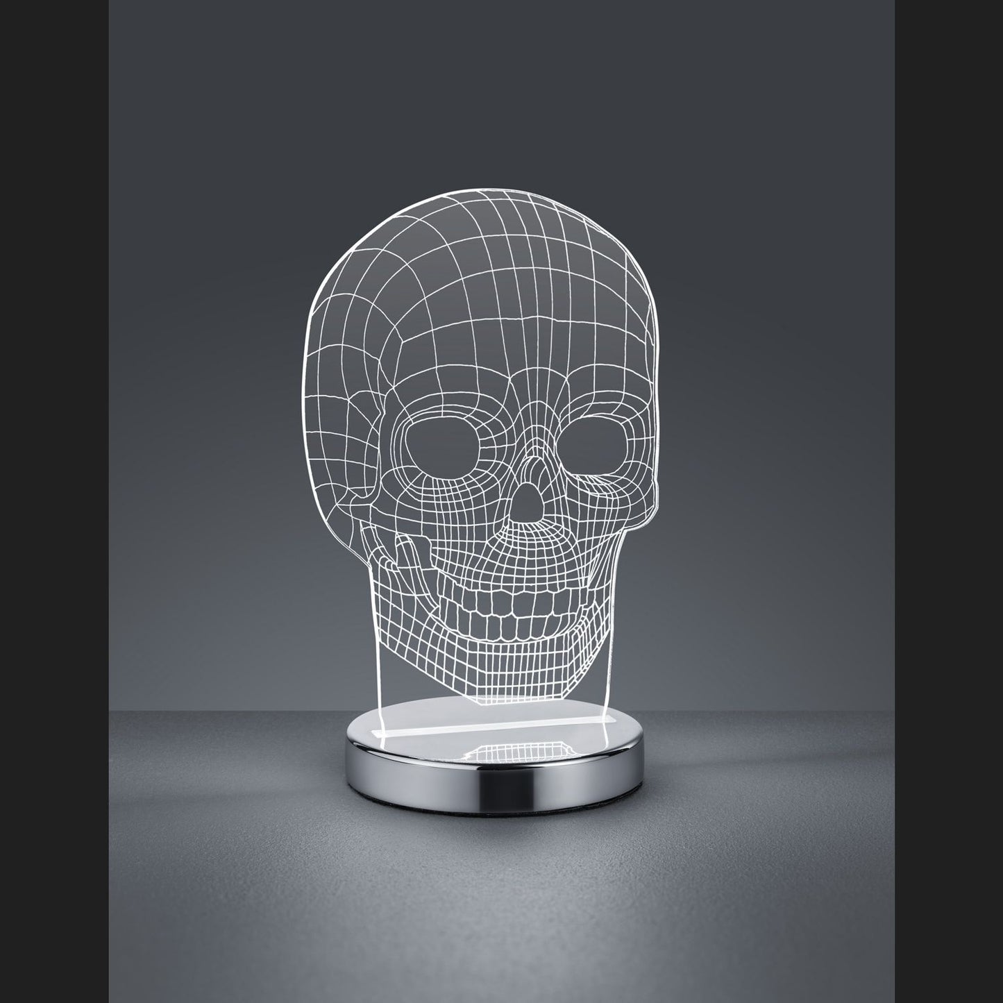 Skull  - Table lamp - Transparent Clear - Reality