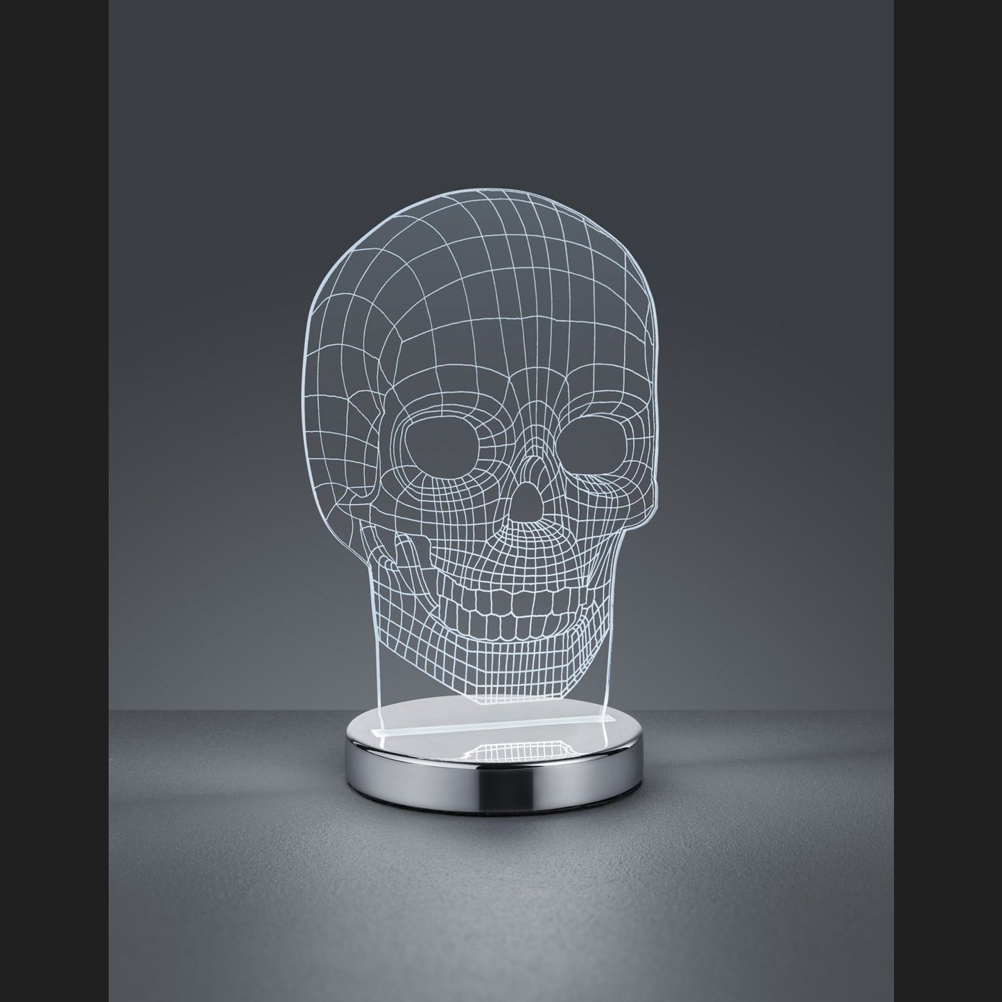 Skull  - Table lamp - Transparent Clear - Reality