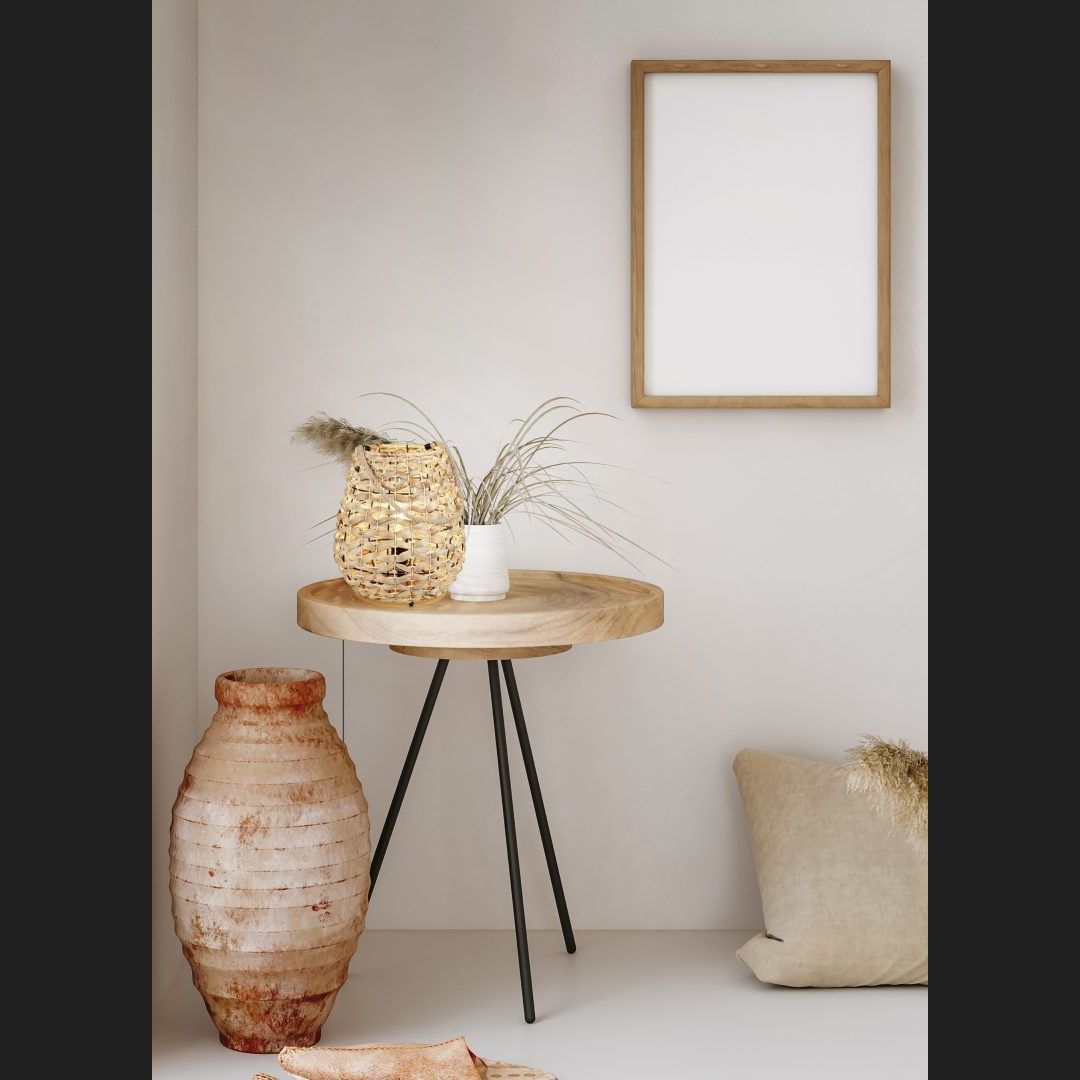 Jean - Table Lamp - Natural Finish - Reality - R56221036