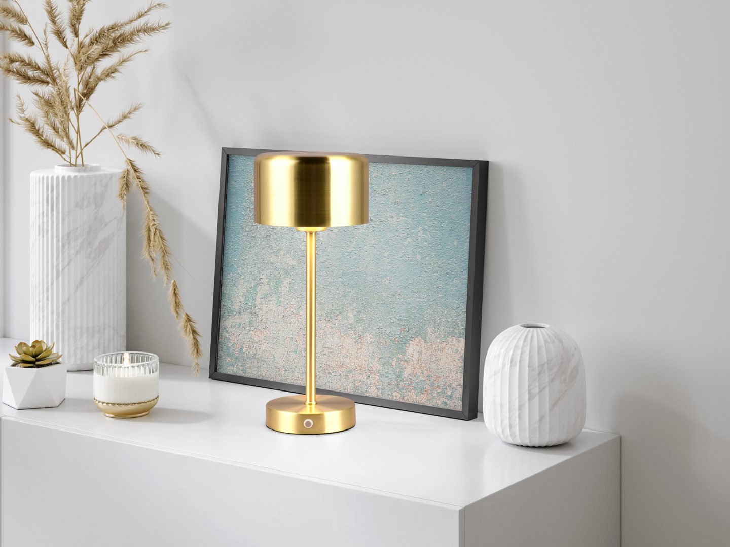 Jeff  - Table lamp - Brass Matt - Reality