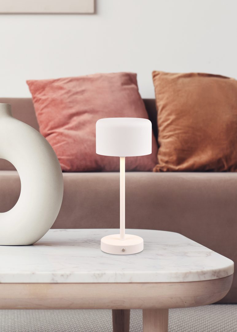 Jeff  - Table lamp - White Matt - Reality