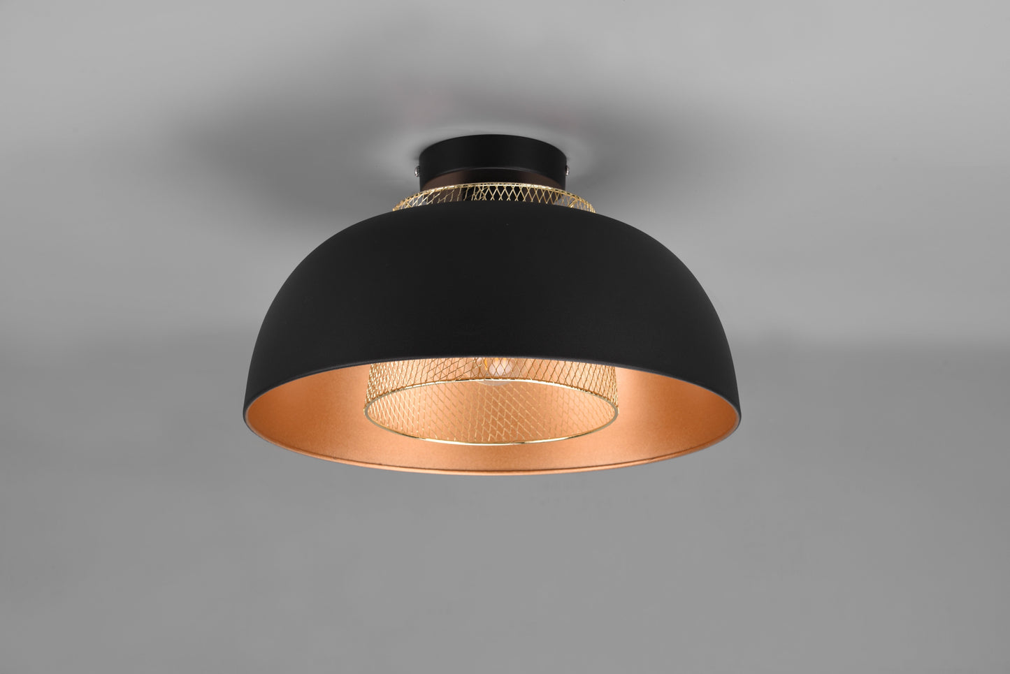 Punch  - Ceiling lamp - Black Matt - Reality