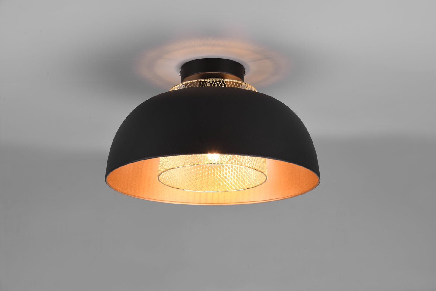 Punch  - Ceiling lamp - Black Matt - Reality