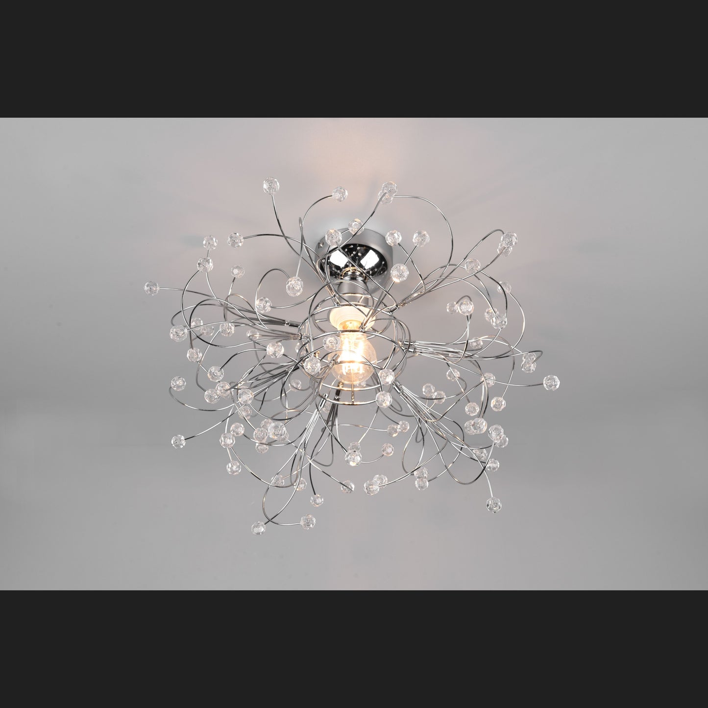 Gloria - Ceiling Light - Chrome - Reality - R61311006