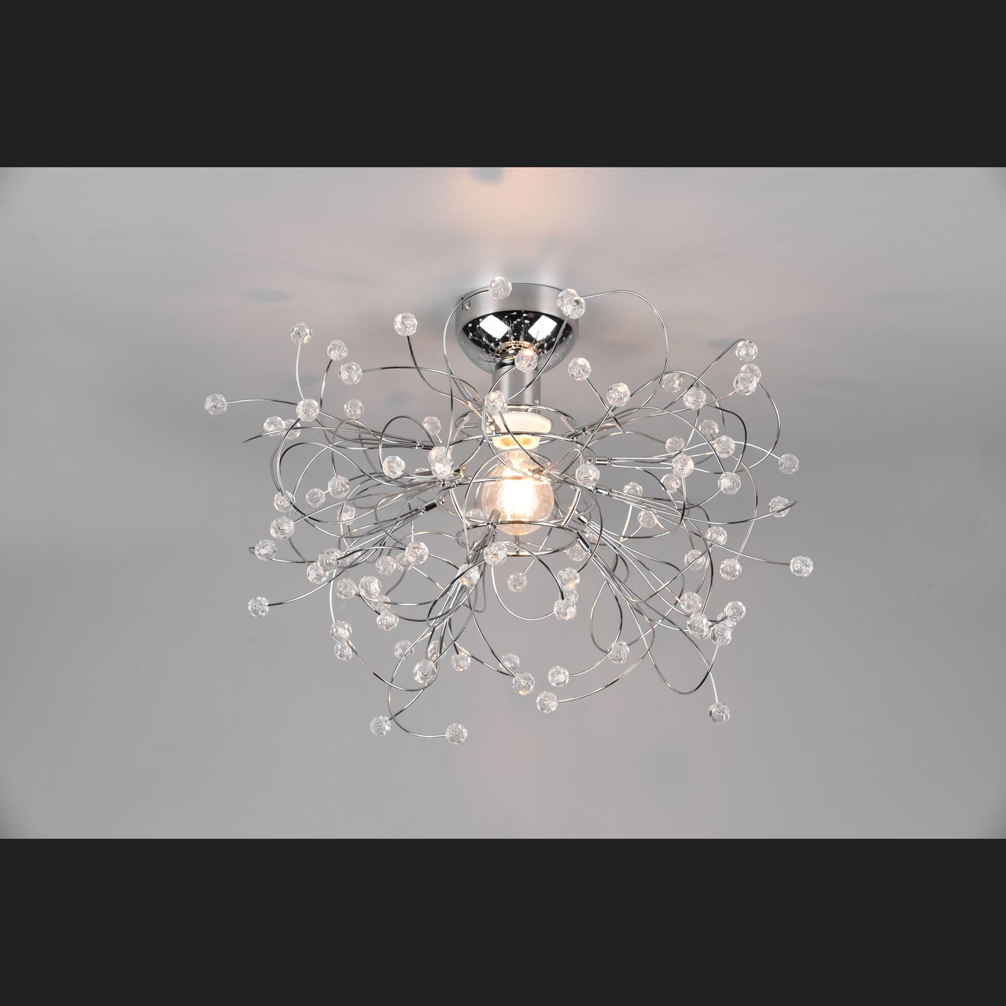 Gloria - Ceiling Light - Chrome - Reality - R61311006