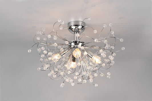 Gloria  - Ceiling lamp - Chrome - Reality