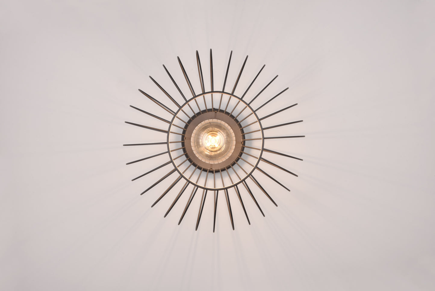 Grid  - Ceiling lamp - Black Matt - Reality