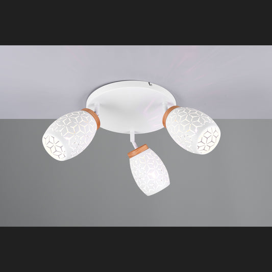 Bidar - Ceiling Lamp - White Matt - Reality - R61573331