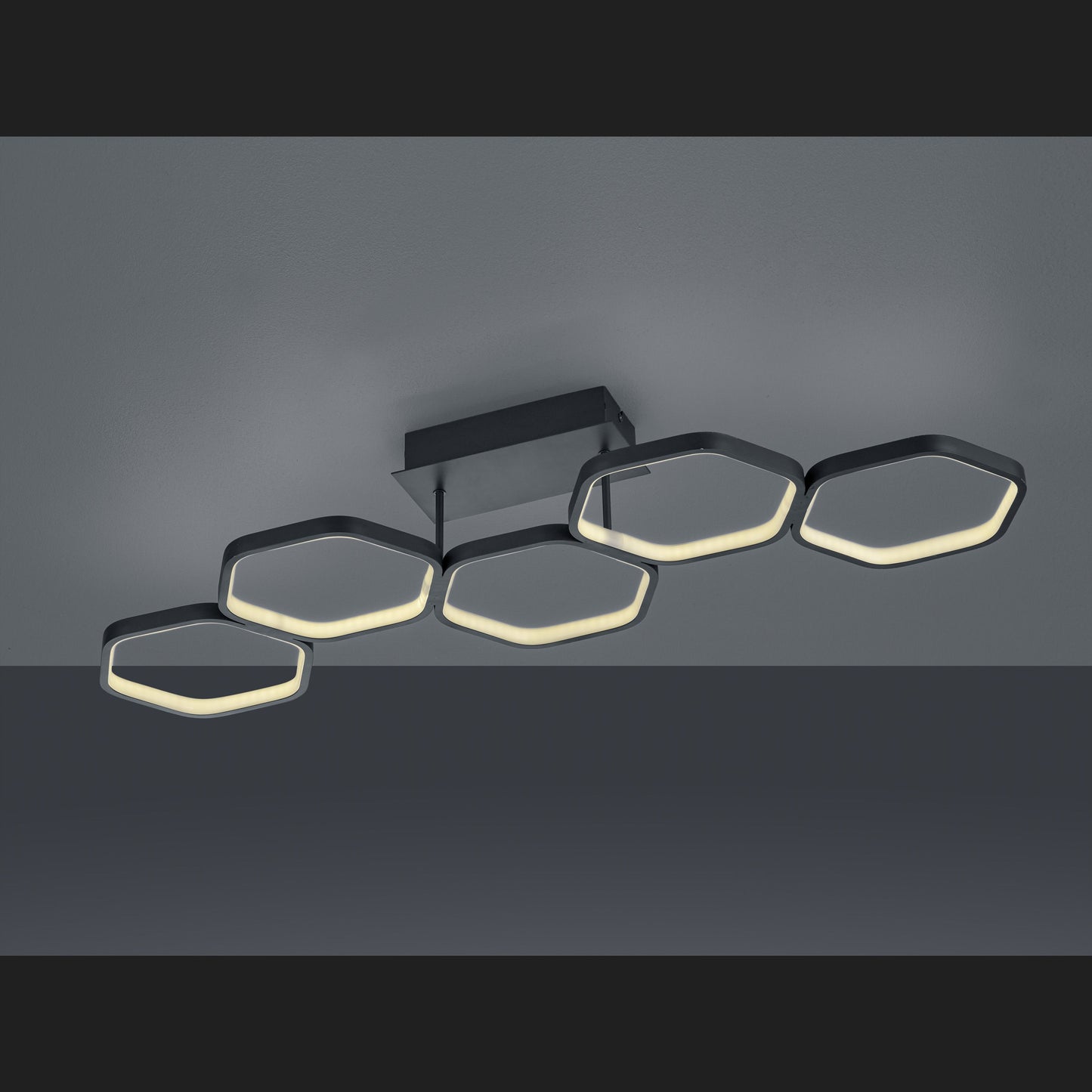 Vigo  - Ceiling lamp - Anthracite - Reality