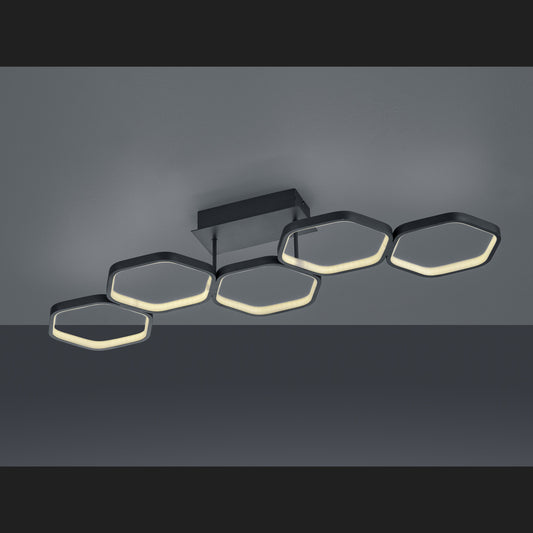 Vigo  - Ceiling lamp - Anthracite - Reality
