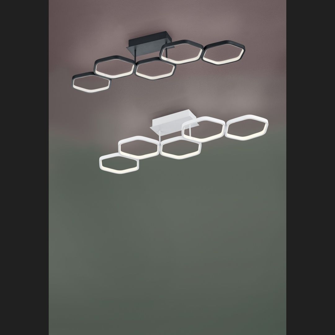 Vigo  - Ceiling lamp - Anthracite - Reality