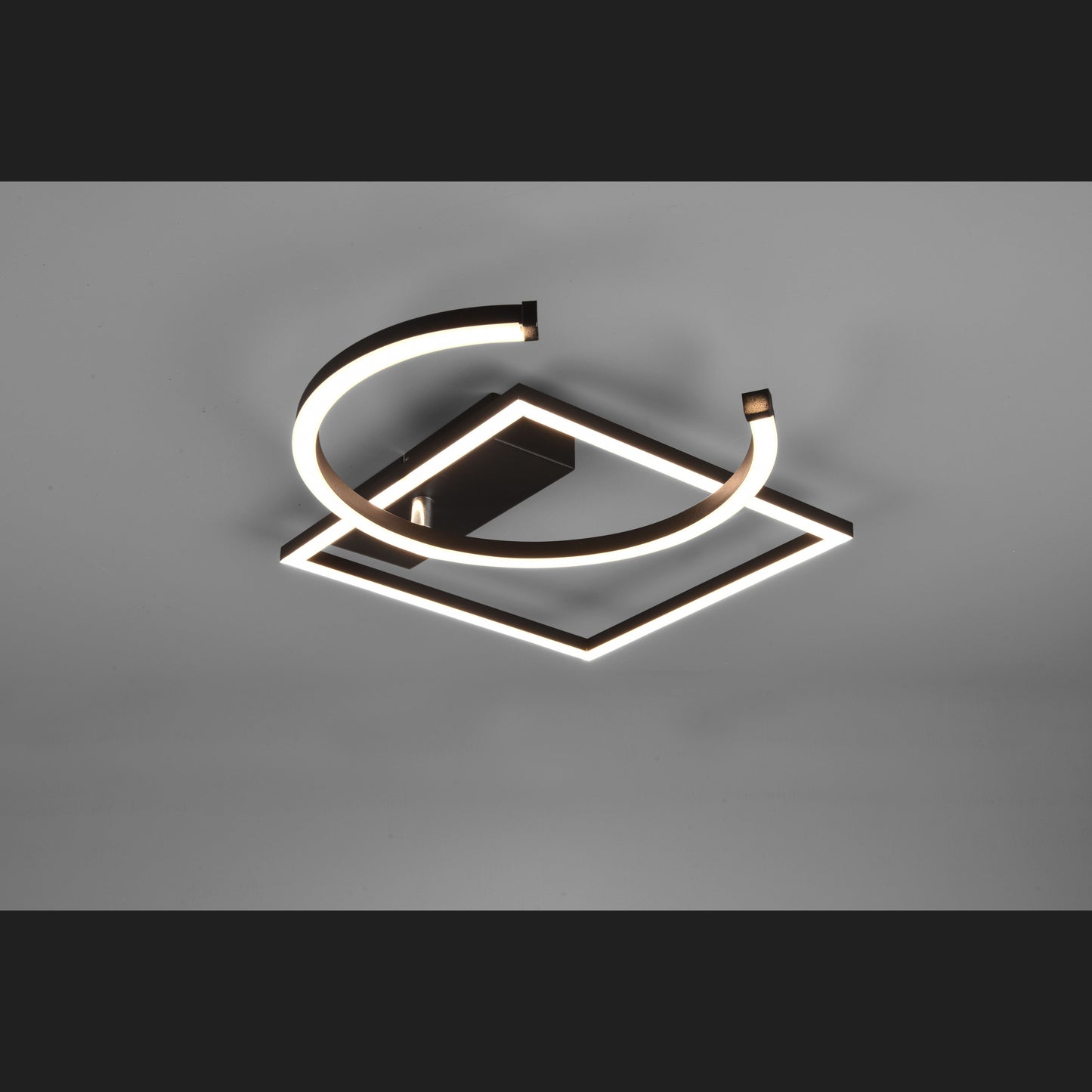 Pivot  - Ceiling lamp - Black Matt - Reality