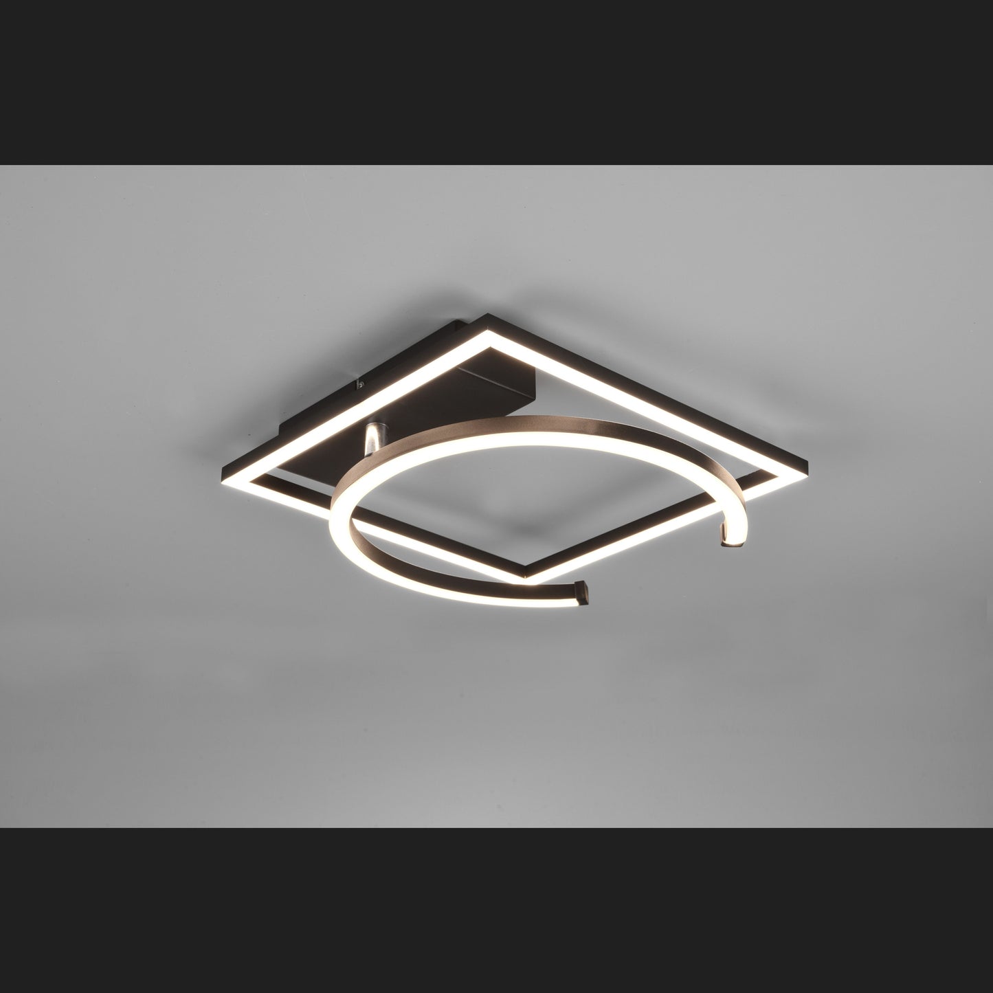 Pivot  - Ceiling lamp - Black Matt - Reality