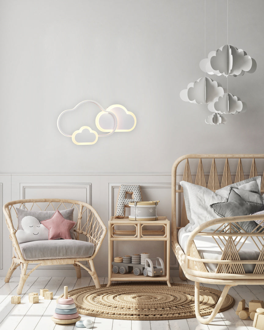 Cloudy  - Wall lamp - White Matt - Reality