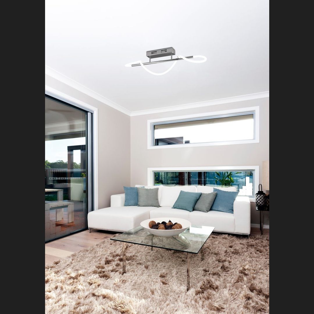 Argos - Ceiling Light - Chrome - Reality - R62361106