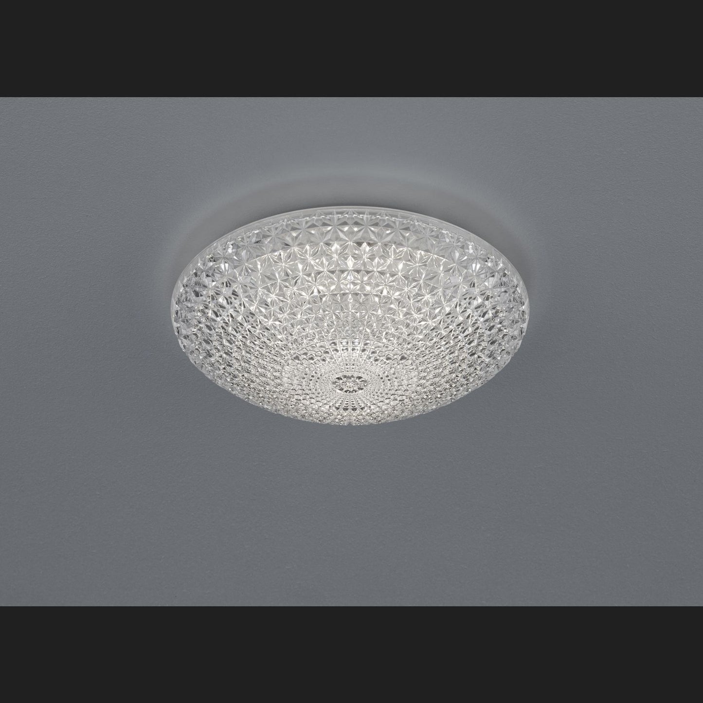 Kuma  - Ceiling lamp - Transparent Clear - Reality