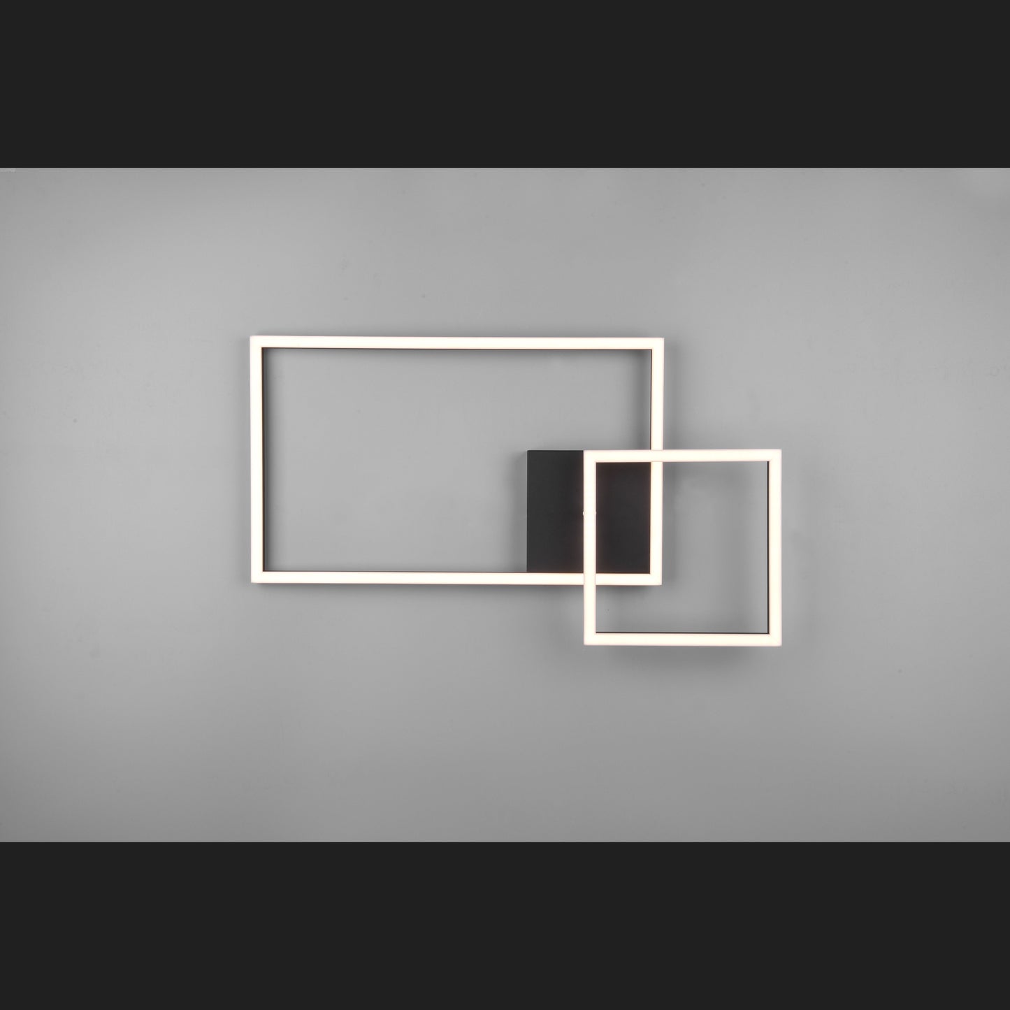 Padella  - Ceiling lamp - Black Matt - Reality