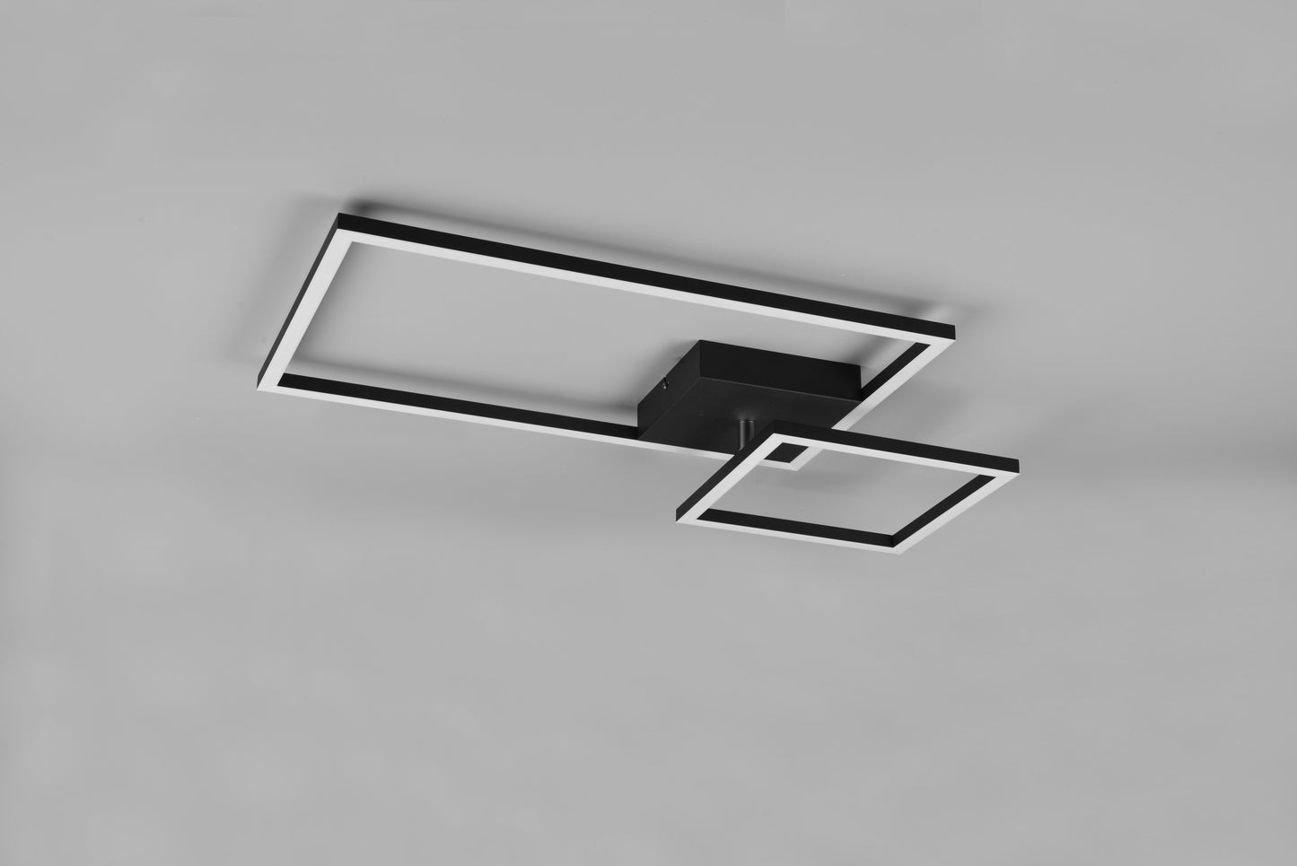 Padella  - Ceiling lamp - Black Matt - Reality