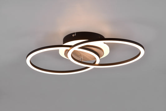 Giro  - Ceiling lamp - Wood Imitation - Reality