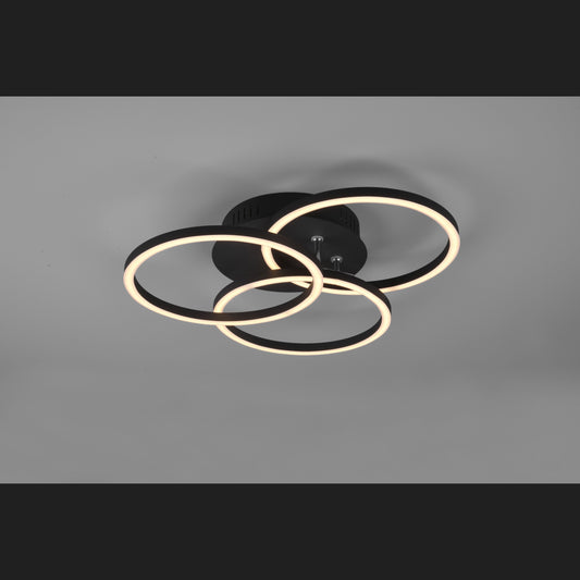 Circle  - Ceiling lamp - Black Matt - Reality