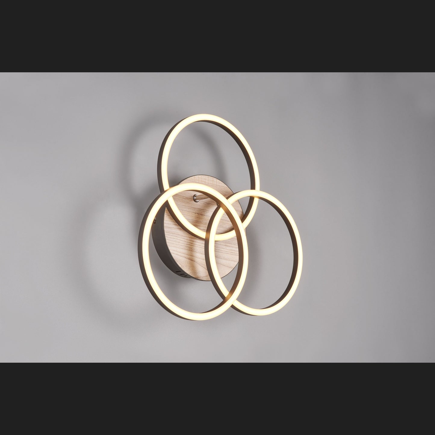 Circle  - Ceiling lamp - Wood Imitation - Reality